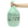 C Crystal Lemon 50 Counts Compostable Trash Bags, 6 Gallon Heavy Duty Trash Bags and Kitchen Garbage Bags