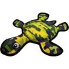 Petlou Plush Toys with Durable Squeaker and Crinkle Paper Dog Chew Toy in Colossal Size and Multi-Color (Jungle Color, 15 Inch JB Turtle)