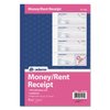 Adams TC1182 Receipt Book, 7 5/8 x 11, Three-Part Carbonless, 100 Forms