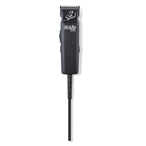 Andis 12485 Ultra-Light 2-Speed Professional-Grade Detachable Blade Clipper, Animal/Dog Grooming, For All Coats & Breeds, AG, Black