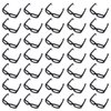 Toddmomy 60Pcs Mini Doll Sunglasses Doll Dress up Glasses Mini Black Eyeglasses for Dolls Costume Accessories