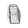 Spectrum Diversified Wright Sink, Geometric Soap & Sponge Kitchen Sink & Shower Modern Kitchen & Bathroom Organizer, Sponge Holder with Suction Cups, 1 EA