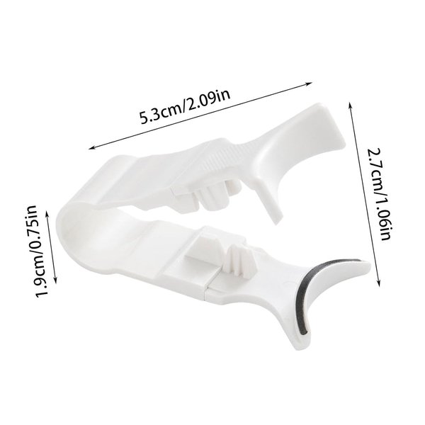 White False Eyelashes Clip,5g Portable Magnetic Eyelash Applicator Set| Easy to Use Lash Applicator Tool Kit| Applicator Magnetic Lashes Kit for Lounging,False Lashes,False Eyelashes and Adhesives