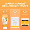 By Nature Vitamin C + Caffeine Brightening + Hydrating Under Eye Mask Patches - Energizing + Replenishing Eye Patches for Dark Circles - Skincare from New Zealand - Under Eye Patches - 5 Pairs