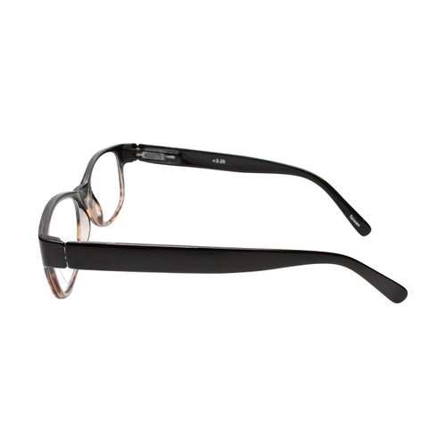 Calabria 4373CB Designer BiFocal Reading Glasses +4.00 Black Tortoise Women Bi-Focal Readers Cheater Eyeglasses w/Soft Case