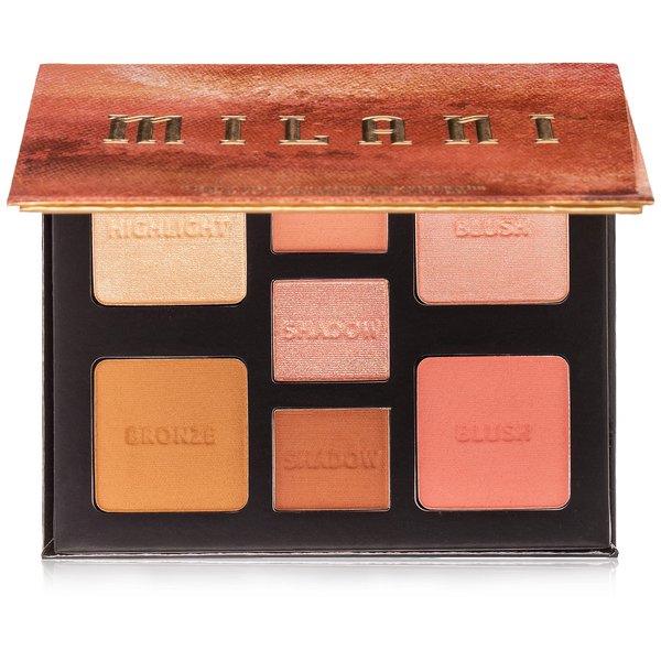 Milani All Inclusive Eye, Cheek & Face Palette, Light to Medium