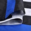 Thin Blue Line Flag-3x5 ft with Embroidered Stars, Sewn Stripes, Brass Grommets, UV Protection, 300D Nylon Black White and Blue American Police Flag