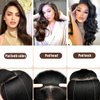4 PCS Hair Bun Invisible False Hair Clip Fluffy Synthetic Hair Extensions Increased Hair Pad Hair Styling Accessories for Women Lady Girls