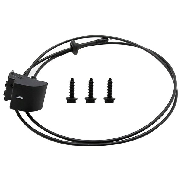 55394495AB Hood Latch Release Cable 023198 Replacement for Jeep Grand Cherokee, Commander XK Front Hood Release Cable with Handle