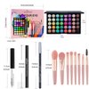 FantasyDay All in One Makeup Kit for Women Full Kit Girls Makeup Gift Sets Xmas Essential Bundle Include Eyeshadow Palette Lipstick Blush Concealer Eyeliner Mascara Foundation Brush Eyebrow Pencil