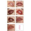 MAEPEOR Shiny Glossy Lipgloss Set 8PCS Non-Sticky Moisturizing Lip Gloss Long-lasting High Shine & Shimmer Liquid Lipstick for Girls and Women (Shiny Glossy, Set 01)