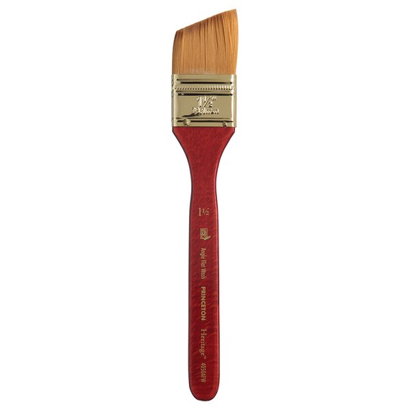 Princeton Heritage Paintbrush, Size 1.5 inch, Scarlet Red