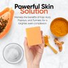 Kojic Acid Soap for Hyperpigmentation – Skin Brightening Kojic Papaya Face and Body Wash – Kojic Soap Bar Reduces Acne, Scars, and Evens Skin Tone – Turmeric Cleanser for All Skin Types Made in USA