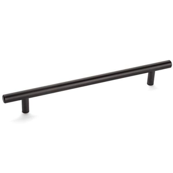 Cosmas 305-192ORB Oil Rubbed Bronze Cabinet Hardware Euro Style Bar Handle Pull - 7-1/2" (192mm) Hole Centers, 10" Overall Length