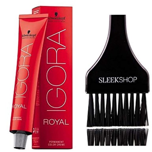 Schwarzkopf Professional Igora Royal Permanent Hair Color (with Sleek Tint Brush) (0-55 Gold Concentrate)