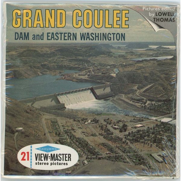 Classic ViewMaster-Grand Coulee - ViewMaster Reels 3D- unsold store Stock- Never Opened