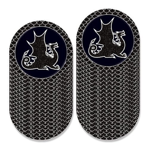 116 Pcs Black Dragon Birthday Party Supplies Tableware Set Paper Plates Dessert Plate Napkins Cups Forks Kit for Dragon Theme Party Supplies Dragon Fantasy Party Supplie,16 Guest