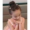 5 Pcs Cute Metal Hair Clip Combs Magic Pearl Hair Accessories Camellia Flower Barrettes Wire Twist Bun Clamp Invisible Bang Comb for Girls kids C#02