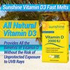 Windmill sunshine super vitamin D 2000 IU phased control dietary supplement tablets - 60 ea