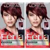 L'Oreal Paris Feria Multi-Faceted Shimmering Permanent Hair Color, 41 Crushed Garnet, Pack of 2 Hair Dye