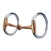 Weaver Leather Eggbutt Snaffle Bit , Stainless Steel, 5-1/2"
