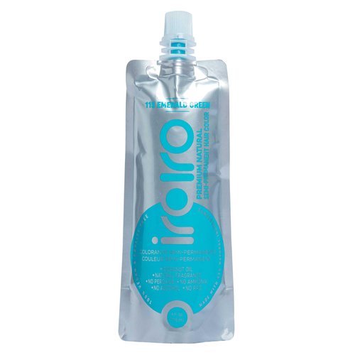 Iroiro Natural Premium Semi-Permanent Hair Color 115 Emerald Green 4oz