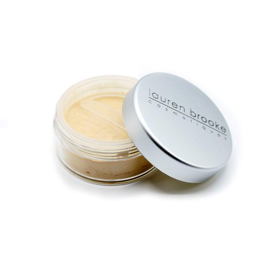 Lauren Brooke Cosmetiques Natural Makeup Powder Foundation (13 Gram, Warm No. 30)