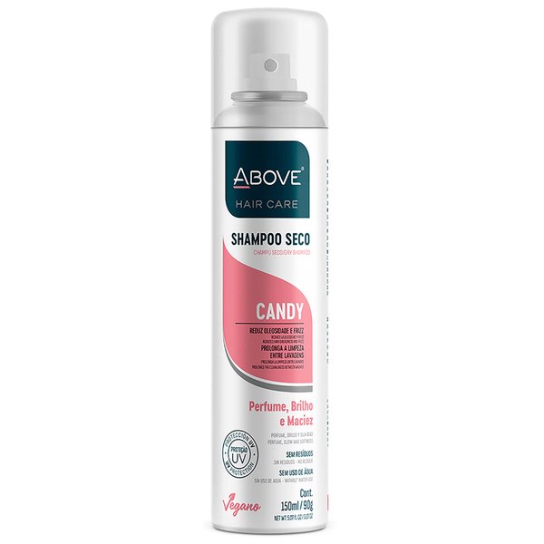 ABOVE Dry Shampoo, Candy, 3.17 oz - Volumizing Shampoo - Absorbs Excess Oil - With Red Fruits and Marshmallow Notes - Paraben and Benzene Free