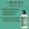 Mrs. Meyer's 651344EA Clean Day Liquid Hand Soap, Basil, 12.5 oz