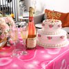 3 Pack 2000s Tablecloth Decoration Cholo Party Table Cover 90s Table Covers Heart Early Plastic Disposable Rectangle Table Decoration for Birthday Party Supplies, 54 x 108 Inches(Pink)
