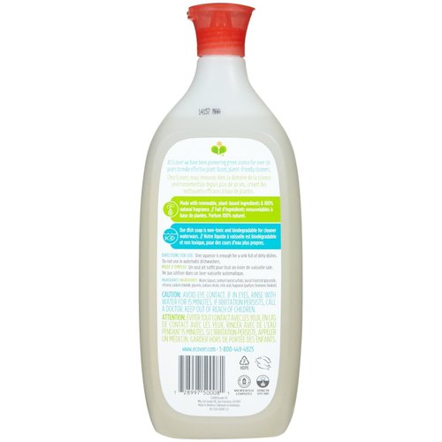 Ecover Liquid Dish Soap, Pink Geranium, 25 Ounce