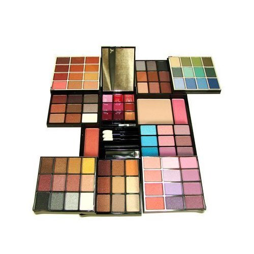 Cameo Color Chatters 98 Colors Makeup Set Eye Shadow Lip Gloss Blusher Palette