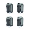 Carson MicroBrite Plus 60x-120x Power LED Lighted Pocket Microscope - Set of 4 (MM-300MU),Black/Grey