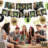 The Walking Dead Party Supplies,The Walking Dead Birthday Party Decorations Supply ,The Walking Dead Tv Show Theme Party Decorations with Happy Birthday Banner Cake Topper Balloons Stickers