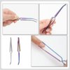 Beavorty 2Pcs Nail Shaping Clips Nail Art Fixing Clips Nail Pinching Tweezers Manicure Shaping Clips