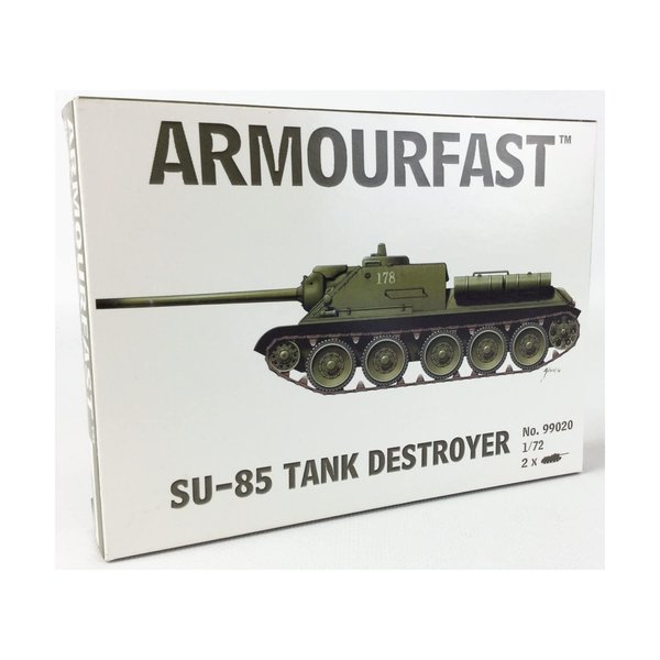 Armourfast Su85 Tank Destroyer (Set of 2) (1/72-Scale)