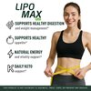 (5 Pack) Lipo Max Plus - Official Lipo Max Plus Drops Liquid Premium Advanced Formula Natural Support, LipoMax Plus Supplement for Overall Health & Wellness Vitamin Droppers, 5 Bottles for 5 Months
