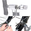 QKURT Bike Chain Splitter + 3 Pairs Bicycle Missing Link, Universal Bike Chain Cutter Breaker Tool With Chain Hook for 7 8 9 10 Speed Bicycle Chain Link Repair Removal/Install - Reusable Bicycle Tools