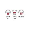 Iron Gym Ab Straps - Compatible with Iron Gym Pull Up Bars, Fitness Exercise & Training Equipment for Home