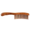 TAN MUJIANG Hair Comb Inserted Teeth Natural Wood Scalp Massage 1pc
