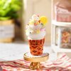 Flever Dollhouse Miniature DIY House Kit Creative Room with Furniture for Romantic Valentine's Gift (Happiness ice Cream Shop)
