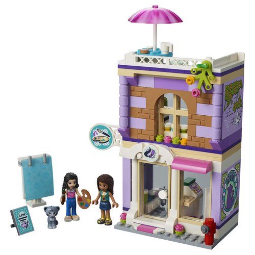 LEGO Friends Emma’s Art Studio 41365 Building Kit (235 Pieces)