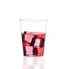 Exquisite 20 Count 10 Oz. Elegant Clear Plastic Cups - Crystal Clear Party Wedding Tumblers