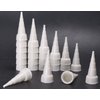 60 Pieces Snip Tip Applicator Cap Replacement for 3.7 Ounce E6000 Adhesive Tube