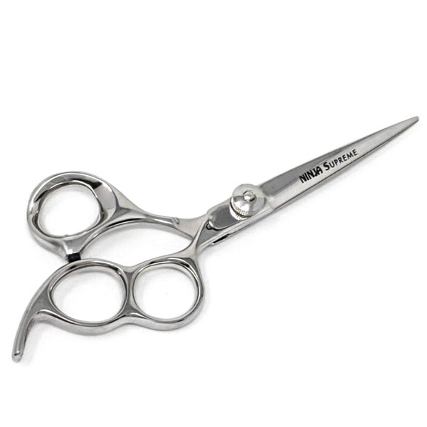 SURGICAL ONLINE Ninja Supreme Professional Razor Edge Series, Barber Hair Cutting Scissors/Shears - 6" Fine Adjustment Tension Screw - Japanese Stainless Steel