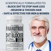 Finanutride Natural DHT Blocker & Hair Growth Capsules - Prevent Hair Loss, Stimulate Follicles, Proprietary Regrowth Treatment