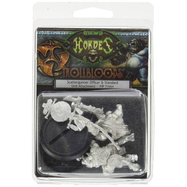 Privateer Press - Hordes - Trollblood: Scattergunner Officer Model Kit