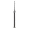 SpeTool 1/16 inch Cuting Diameter Spiral UP Cut Router Bit with 1/4 inch Shank 2 Flute Plunge CNC End Mill