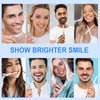 Teeth Whitening Pen (2 Pens), 50+ Uses, Up to 4-8 Shades Whiter in 2-3 Weeks, Effective, Painless, No Sensitivity, Travel-Friendly, Enamel Safe, Natural Mint Flavor