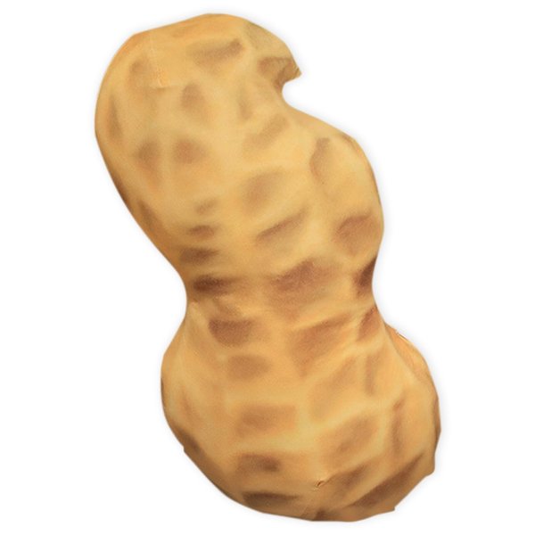 zxmbeddings 17.7”Peanut Stuffed Animal Plush 3D Simulation Vegetable Throw Pillow Toy